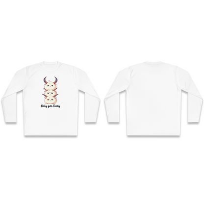 100% Cotton Long Sleeve Tee | Kawaii-Goat-001