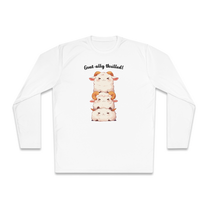 100% Cotton Long Sleeve Tee | Kawaii-Goat-002