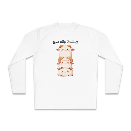 100% Cotton Long Sleeve Tee | Kawaii-Goat-002