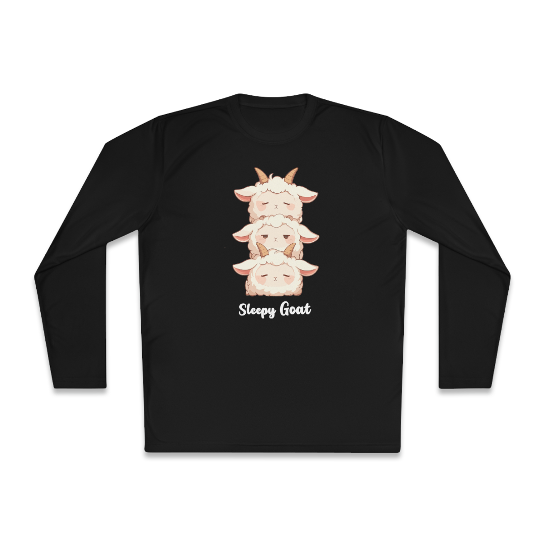 100% Cotton Long Sleeve Tee | Kawaii-Goat-003