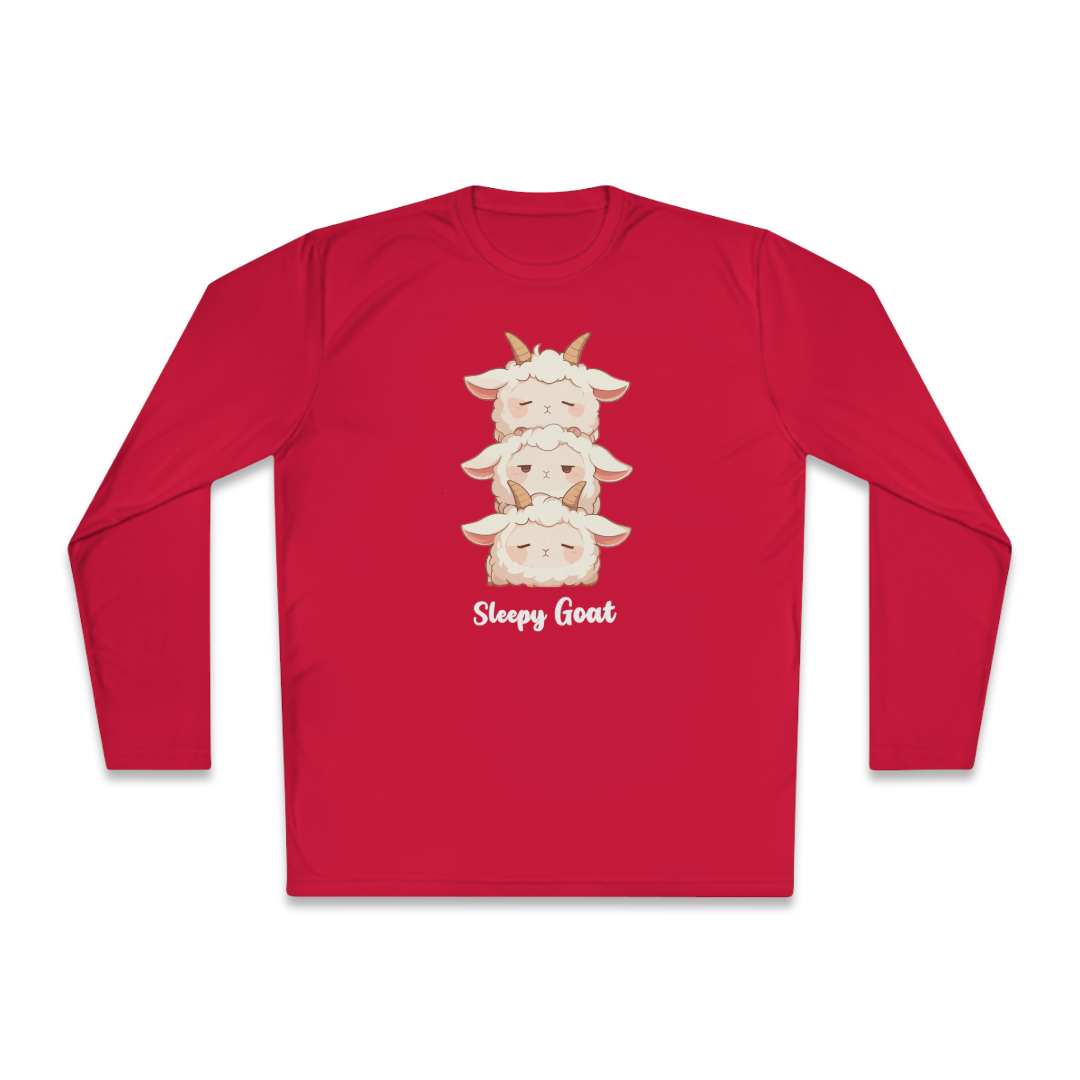 100% Cotton Long Sleeve Tee | Kawaii-Goat-003