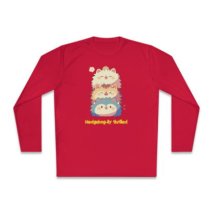 100% Cotton Long Sleeve Tee | Kawaii-Hedgehog-002