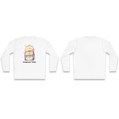 100% Cotton Long Sleeve Tee | Kawaii-Hedgehog-002