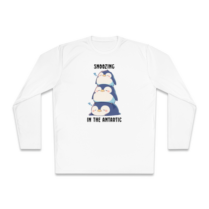 100% Cotton Long Sleeve Tee | Kawaii-Penguin-003