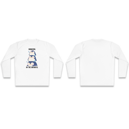 100% Cotton Long Sleeve Tee | Kawaii-Penguin-003