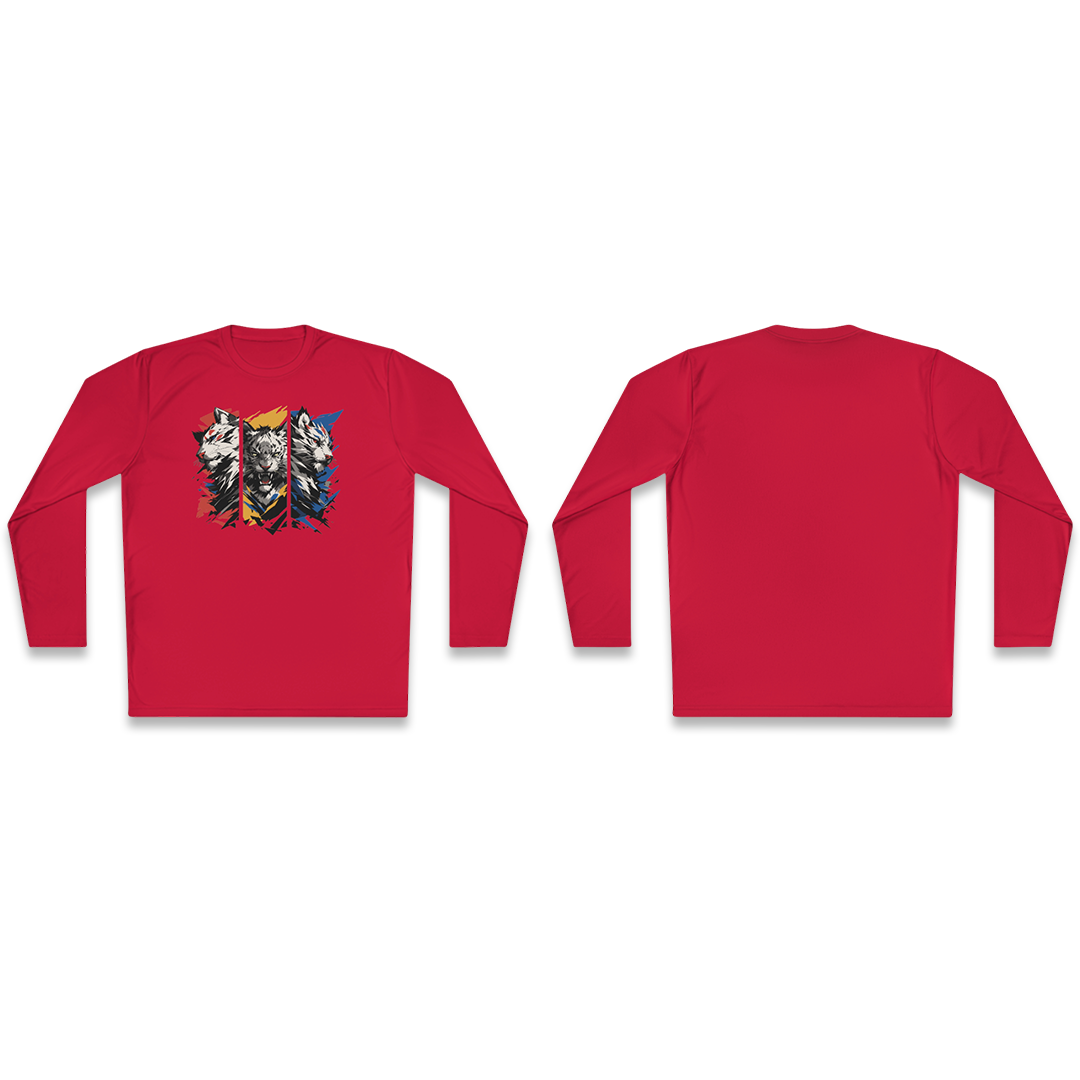 100%纯棉长袖T恤 | Merdeka-Tiger-003 