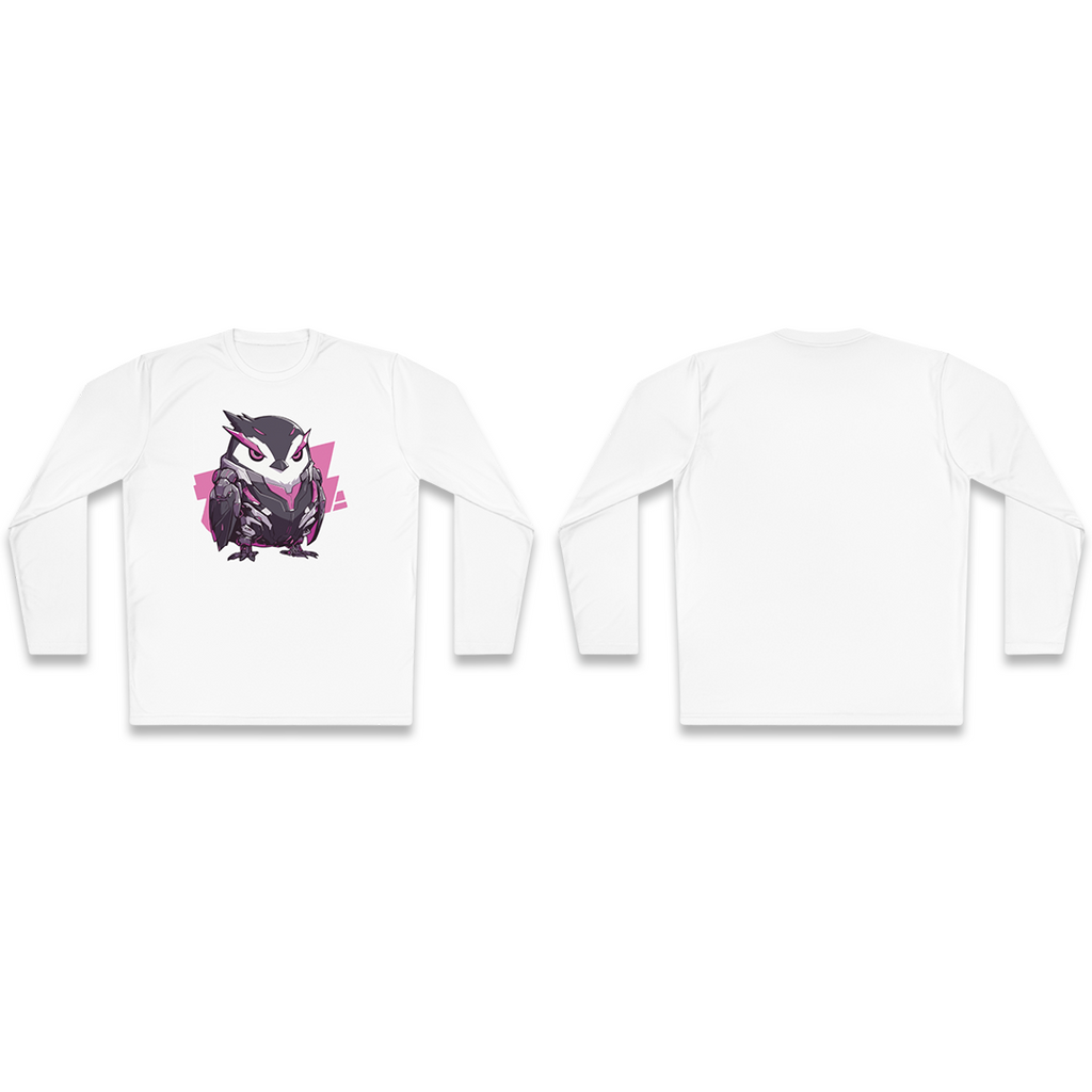 100% 纯棉长袖T恤 | Mascot-Penguin-001 