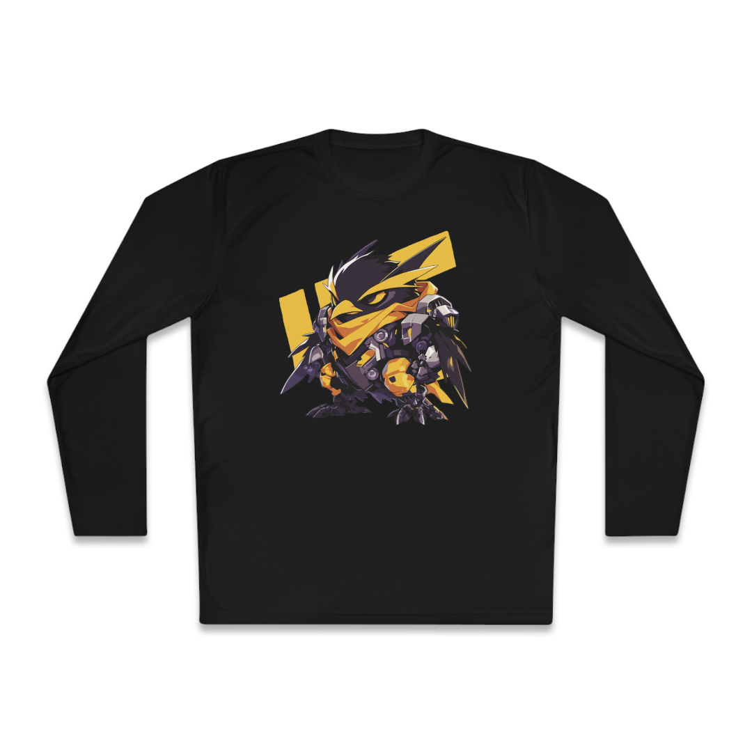 100%纯棉长袖T恤 | Mascot-Penguin-003 