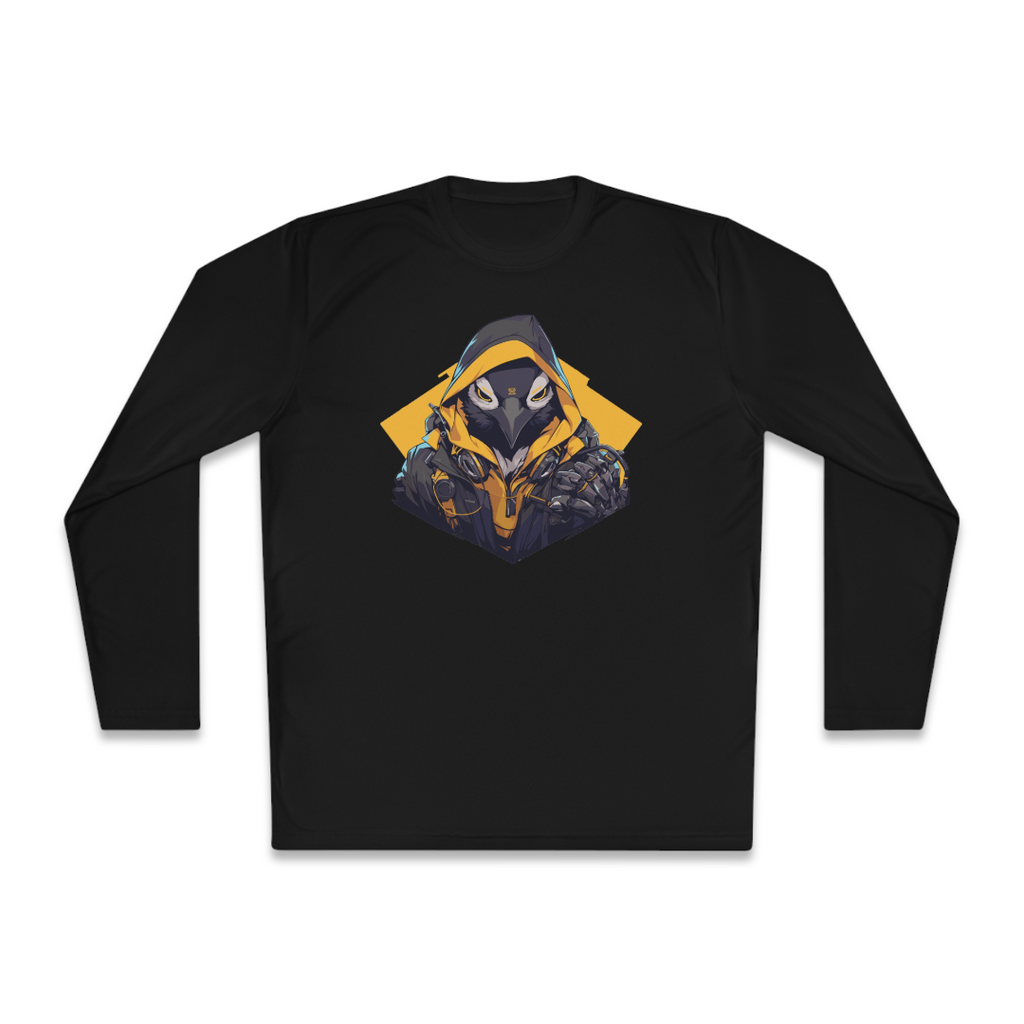 100%纯棉长袖T恤 | Mascot-Penguin-004 