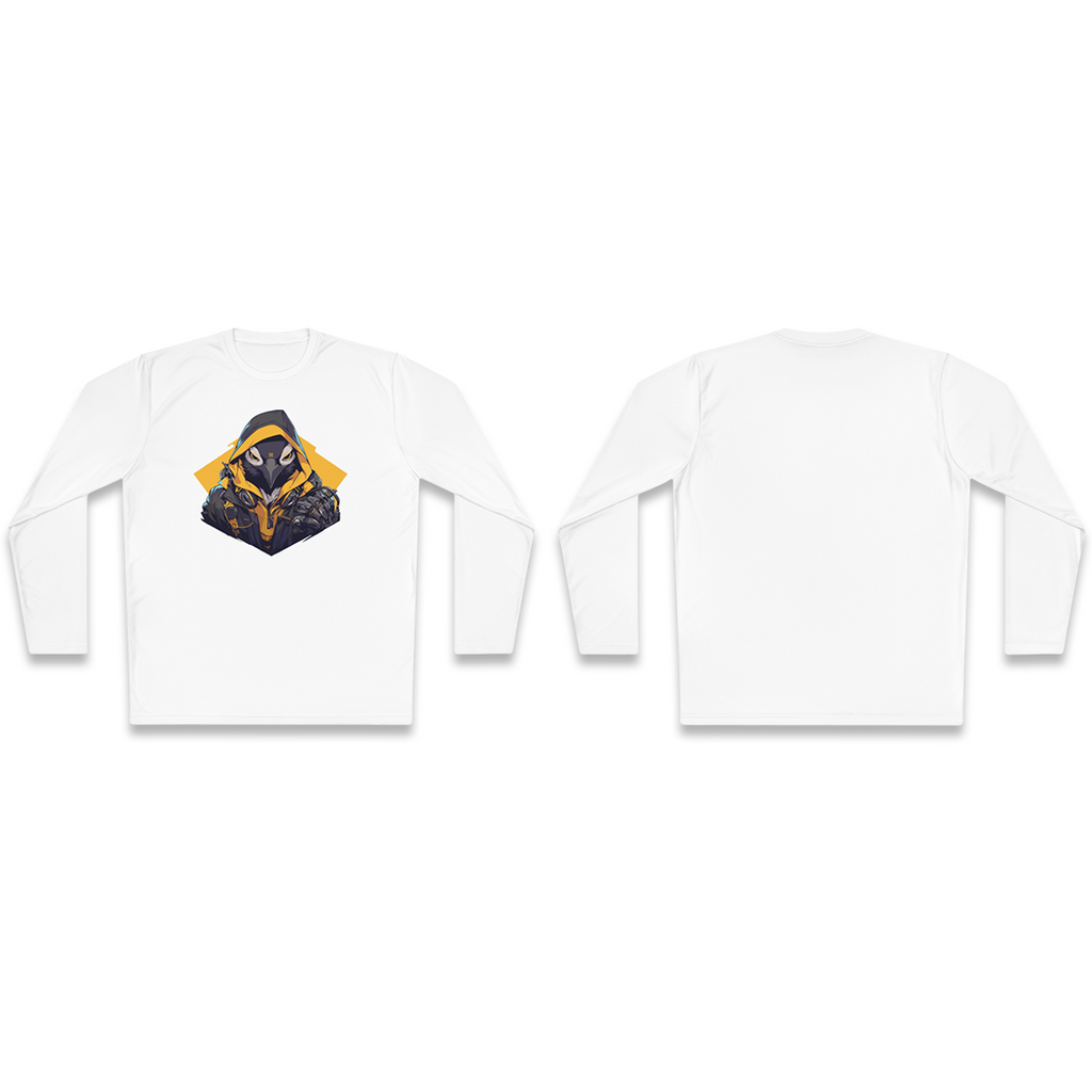 100%纯棉长袖T恤 | Mascot-Penguin-004 