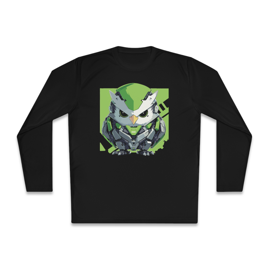 100% 纯棉长袖T恤 | Mascot-Penguin-005 