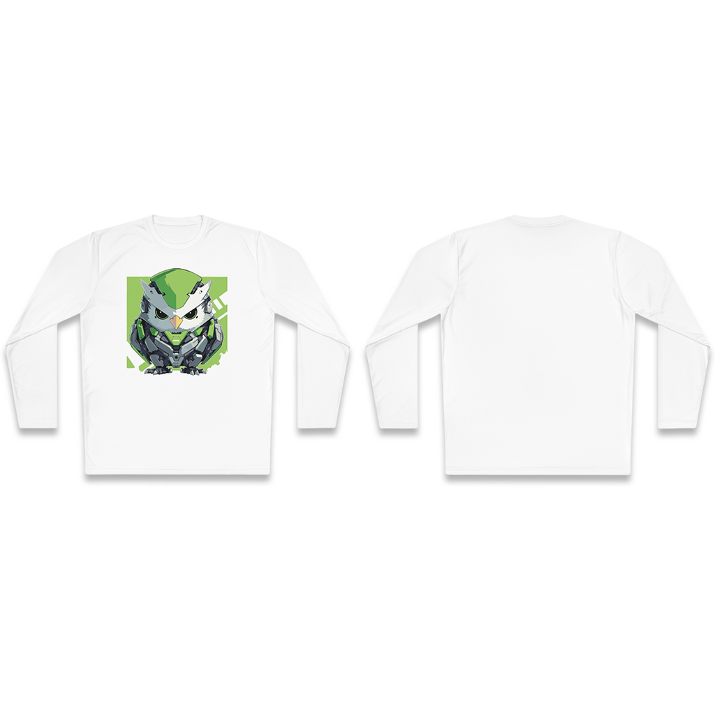 100% 纯棉长袖T恤 | Mascot-Penguin-005 