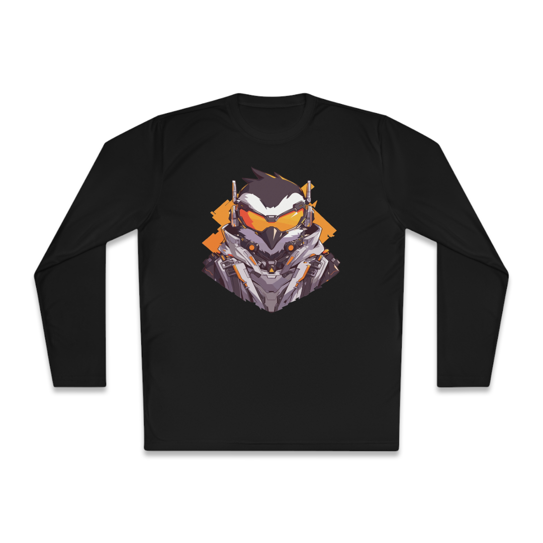 100%纯棉长袖T恤 | Mascot-Penguin-007 