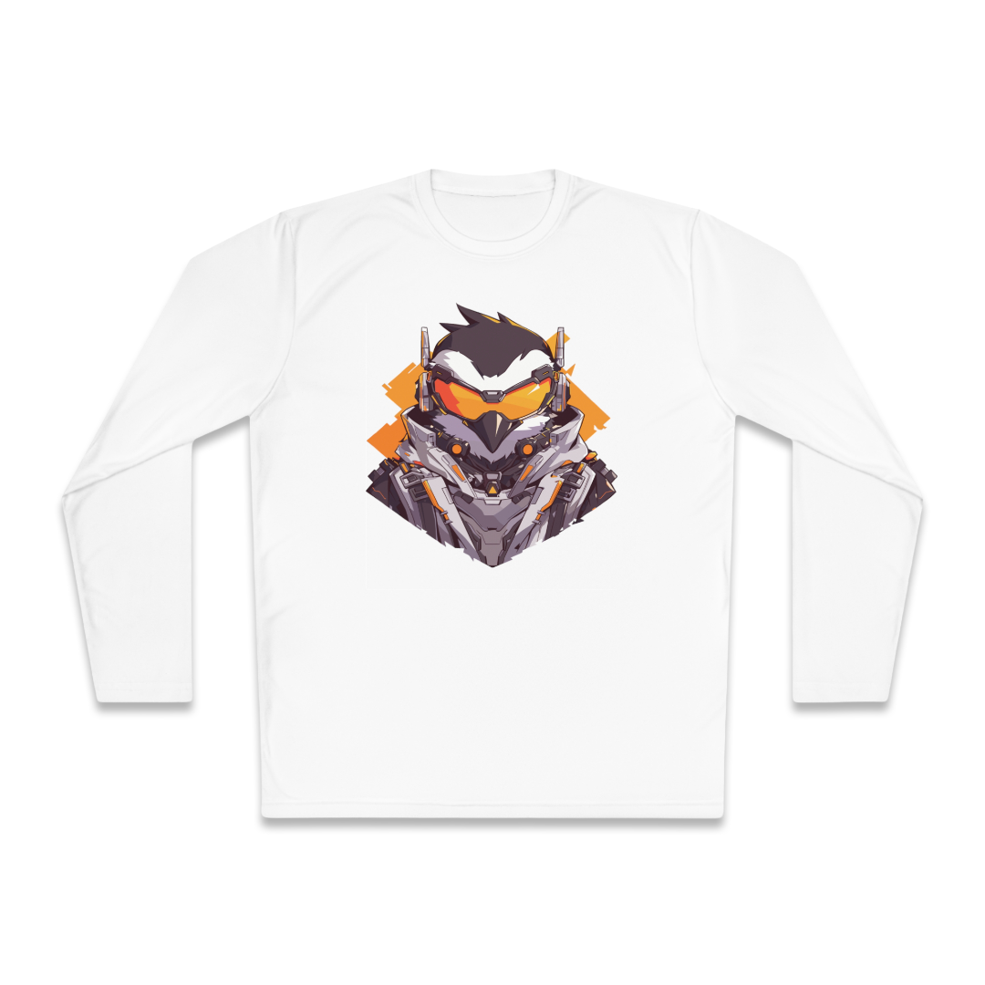 100% Cotton Long Sleeve Tee | Mascot-Penguin-007