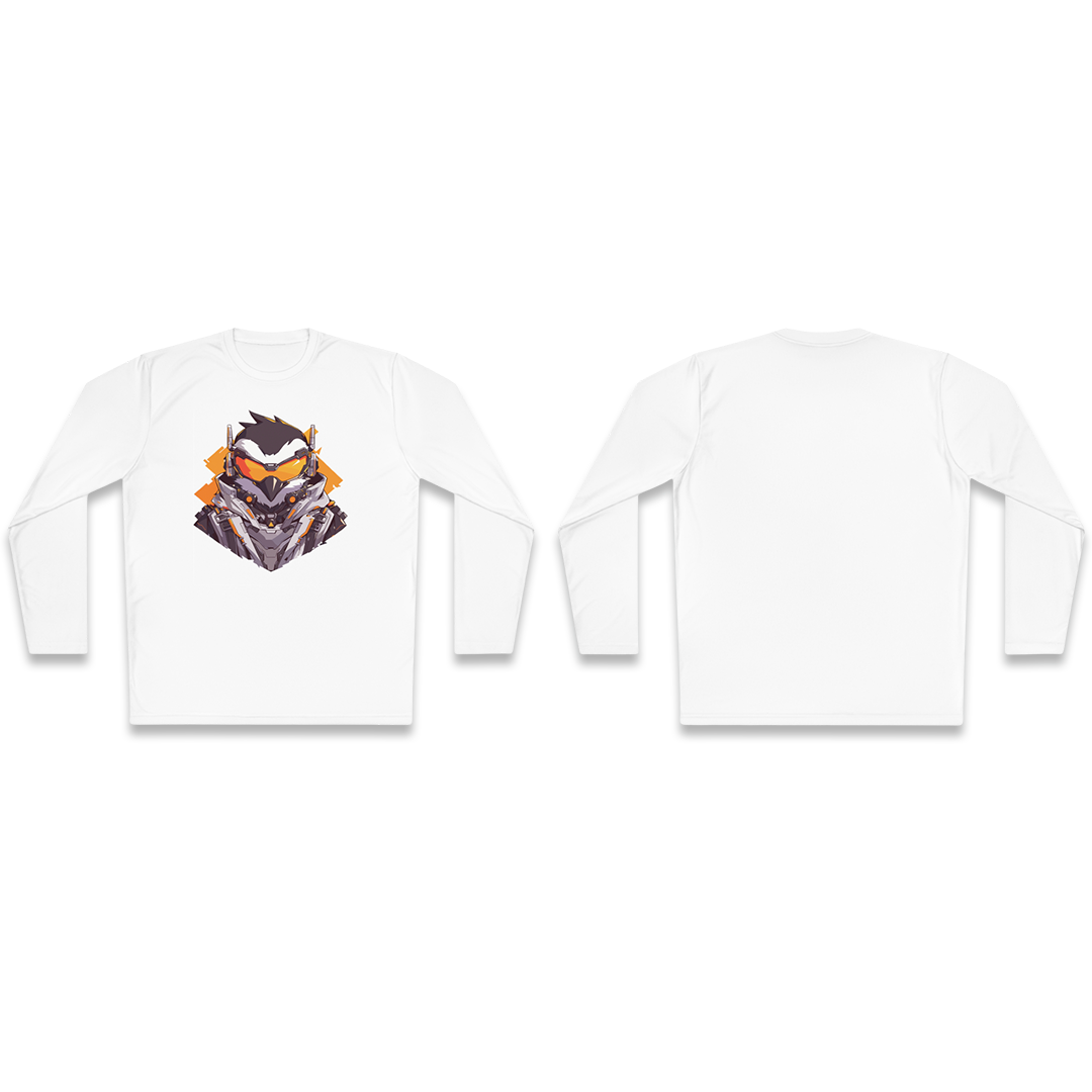 100% Cotton Long Sleeve Tee | Mascot-Penguin-007