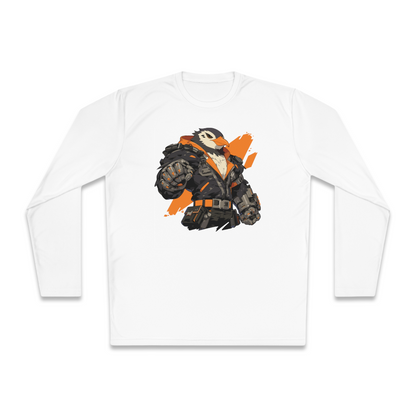 100% Cotton Long Sleeve Tee | Mascot-Penguin-008