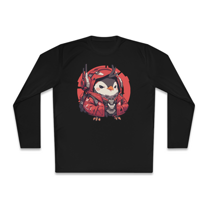 100% Cotton Long Sleeve Tee | Mascot-Penguin-009