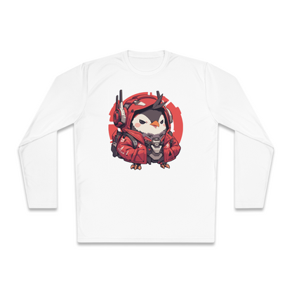 100% Cotton Long Sleeve Tee | Mascot-Penguin-009