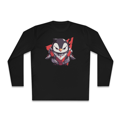 100% Cotton Long Sleeve Tee | Mascot-Penguin-010