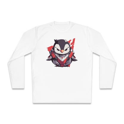 100% Cotton Long Sleeve Tee | Mascot-Penguin-010