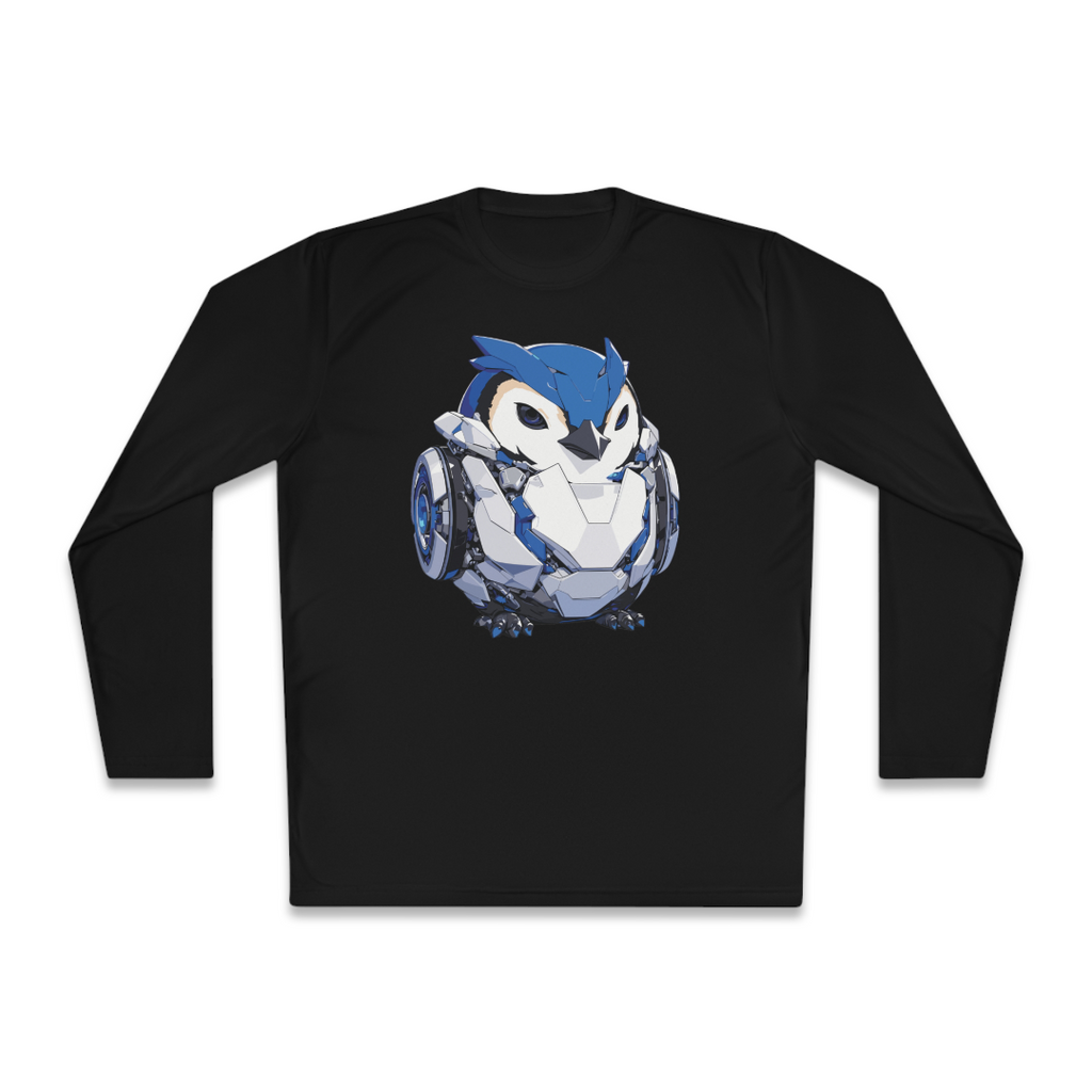 100%纯棉长袖T恤 | Mascot-Penguin-012 