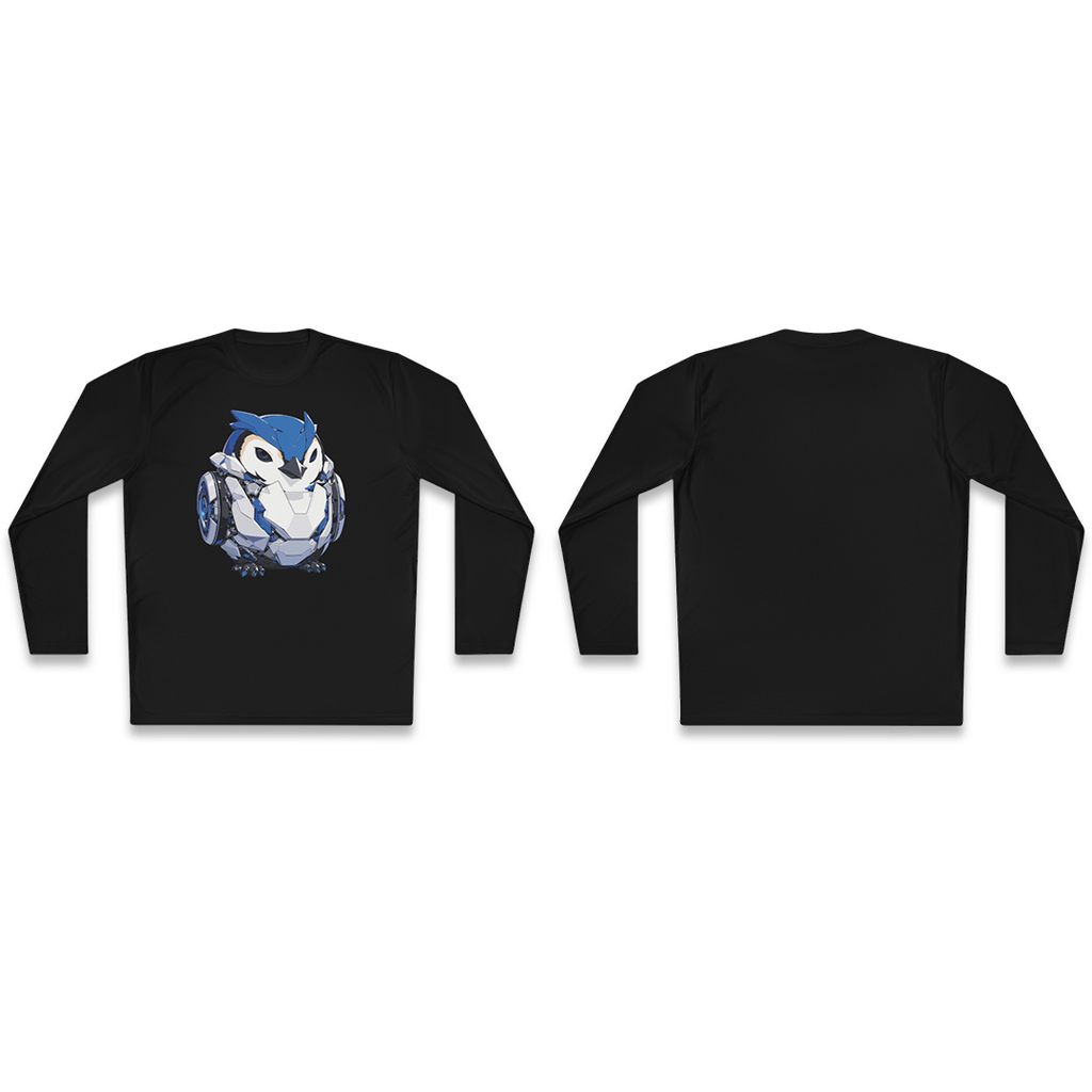 100%纯棉长袖T恤 | Mascot-Penguin-012 