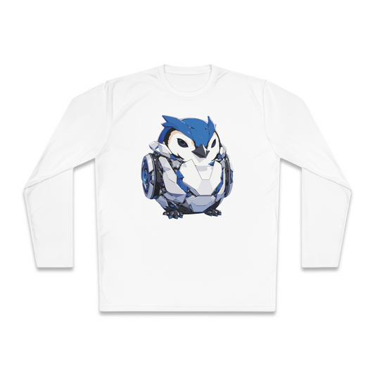 100% Cotton Long Sleeve Tee | Mascot-Penguin-012