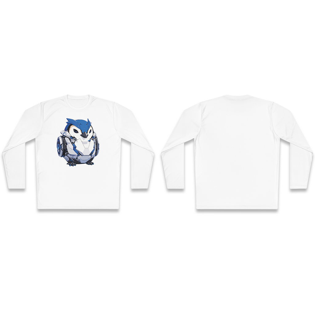100%纯棉长袖T恤 | Mascot-Penguin-012 
