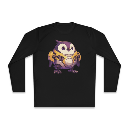 100% Cotton Long Sleeve Tee | Mascot-Penguin-013