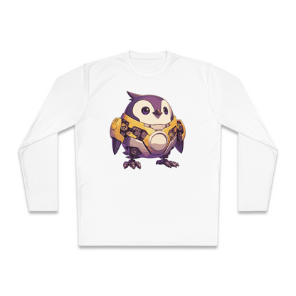 100% Cotton Long Sleeve Tee | Mascot-Penguin-013