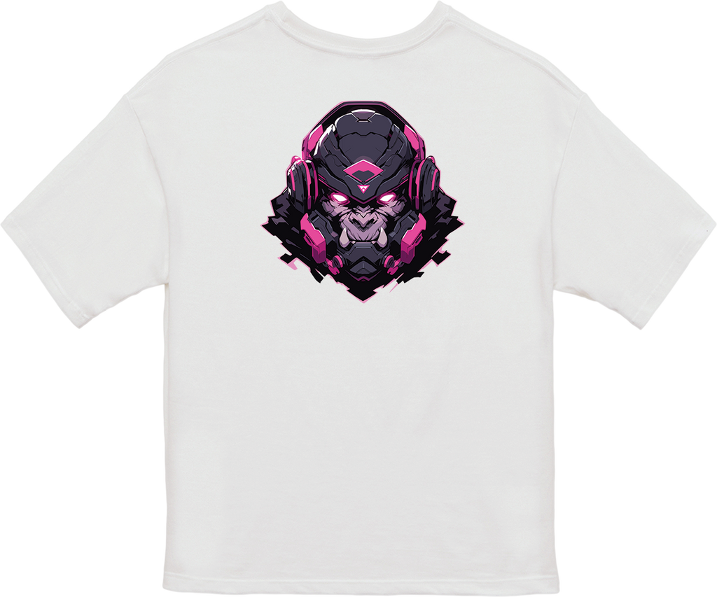 100% 纯棉超大T恤 | Mascot-Ape-001