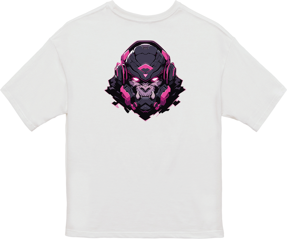 100% 纯棉超大T恤 | Mascot-Ape-001