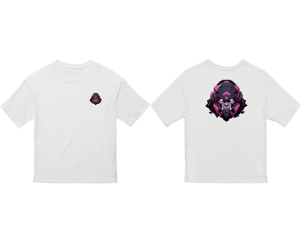 100% 纯棉超大T恤 | Mascot-Ape-001