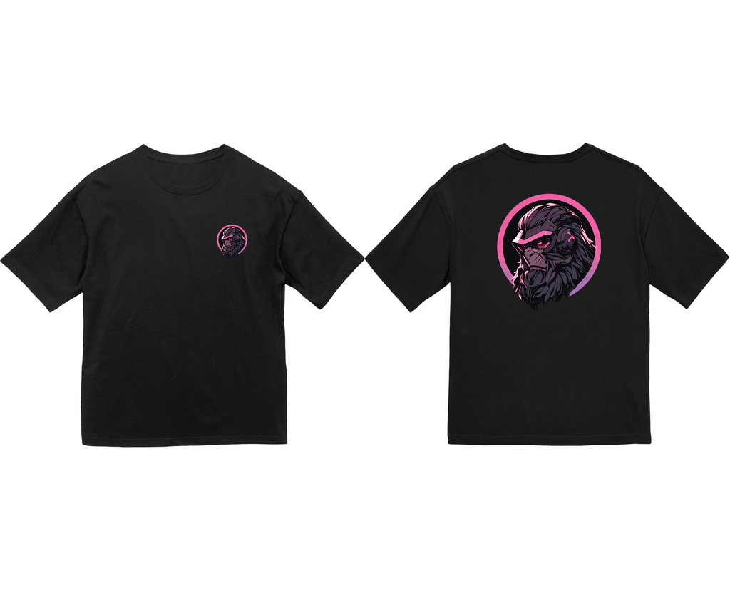100% 纯棉超大T恤 | Mascot-Ape-002