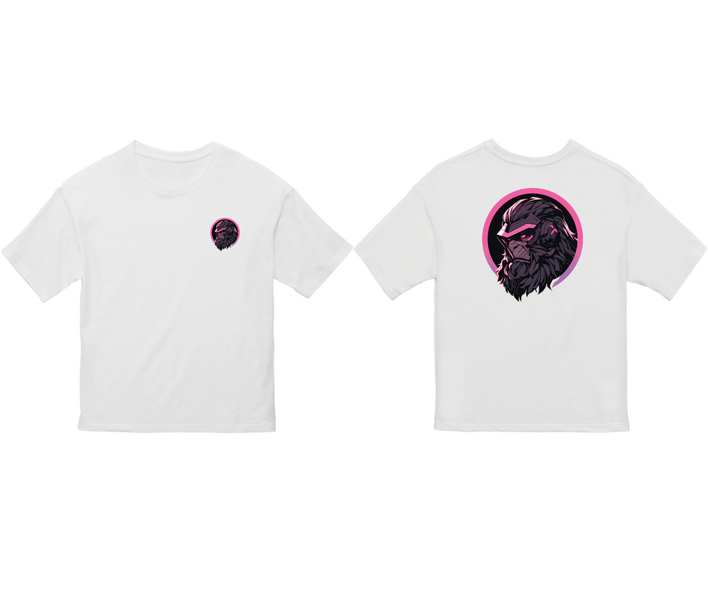 100% 纯棉超大T恤 | Mascot-Ape-002