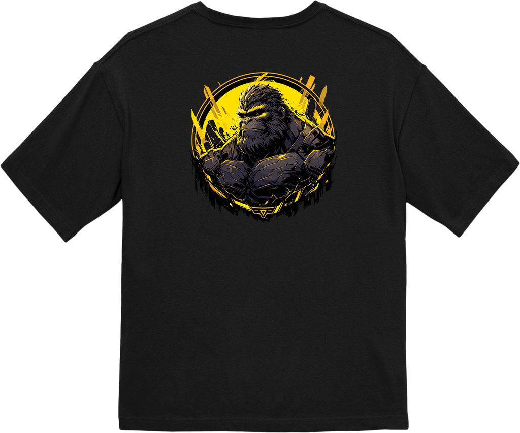 100% 纯棉超大T恤 | Mascot-Ape-003