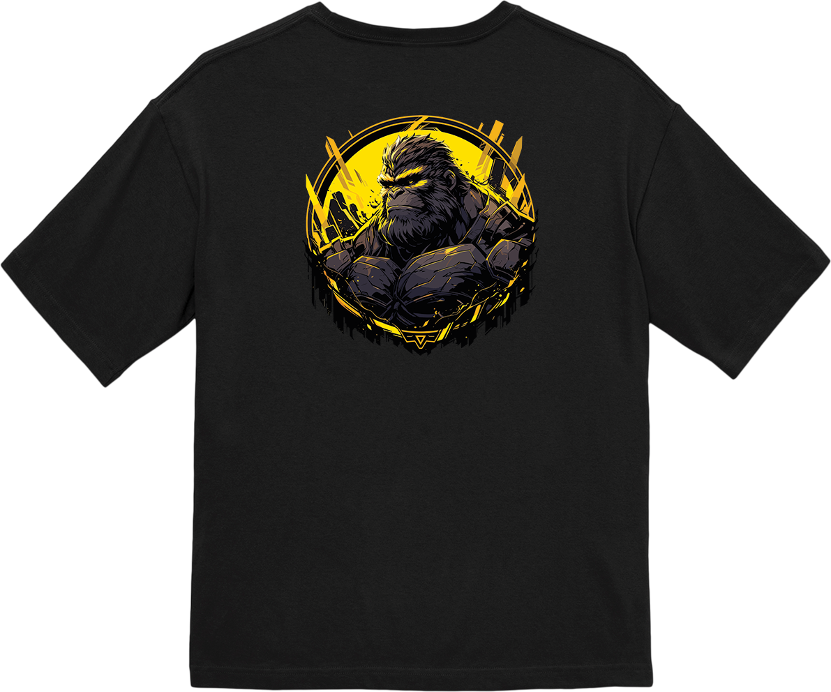 100% 纯棉超大T恤 | Mascot-Ape-003