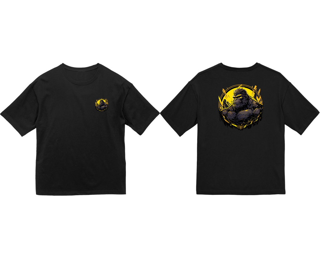 100% 纯棉超大T恤 | Mascot-Ape-003