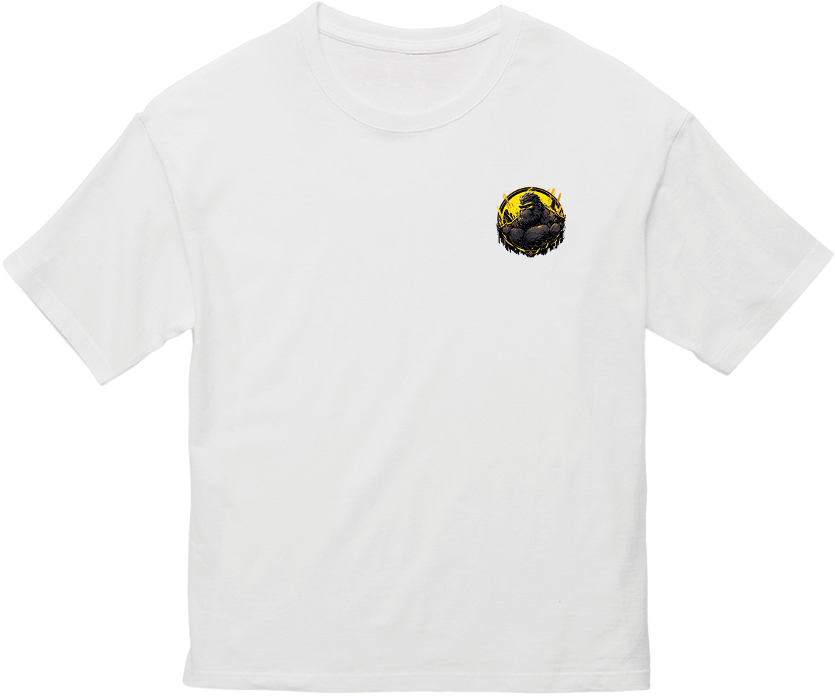 100% 纯棉超大T恤 | Mascot-Ape-003