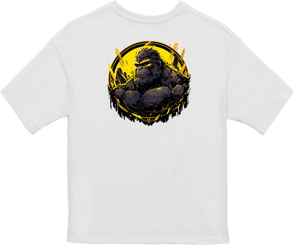 100% 纯棉超大T恤 | Mascot-Ape-003