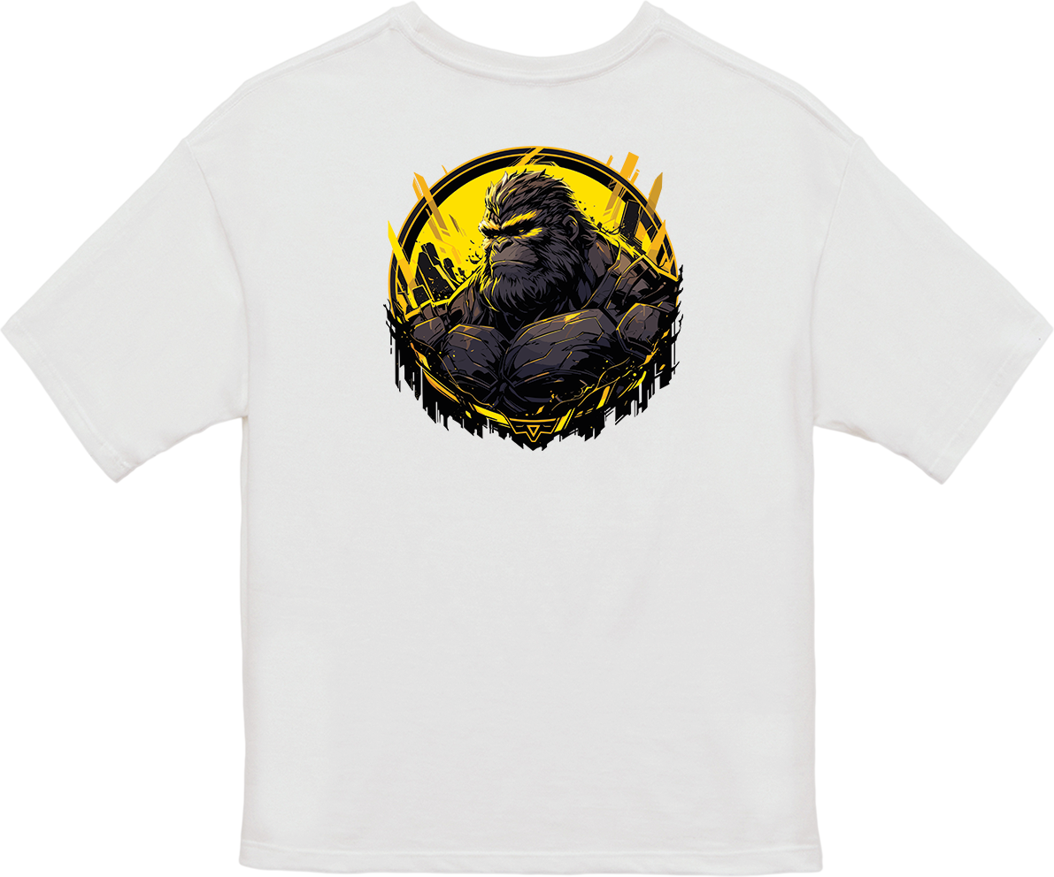 100% 纯棉超大T恤 | Mascot-Ape-003