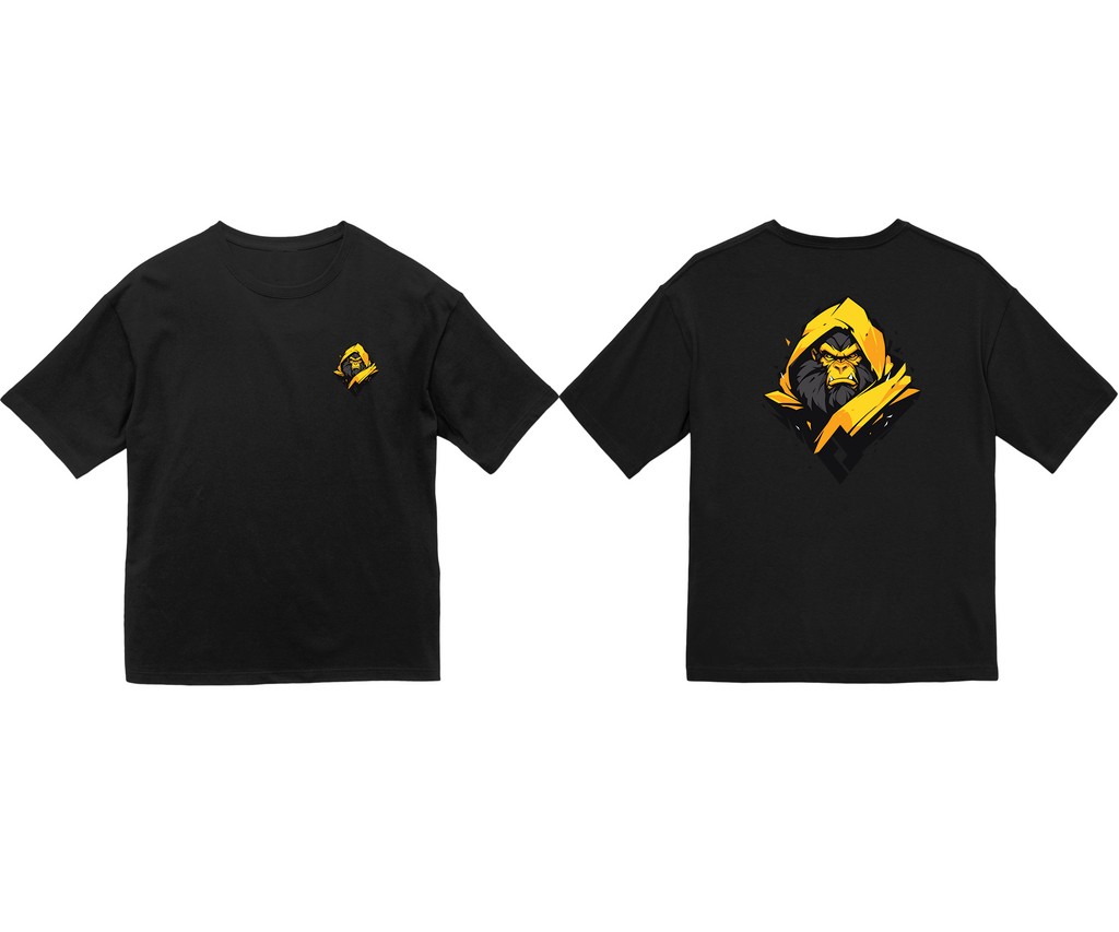 100% 纯棉超大T恤 | Mascot-Ape-004