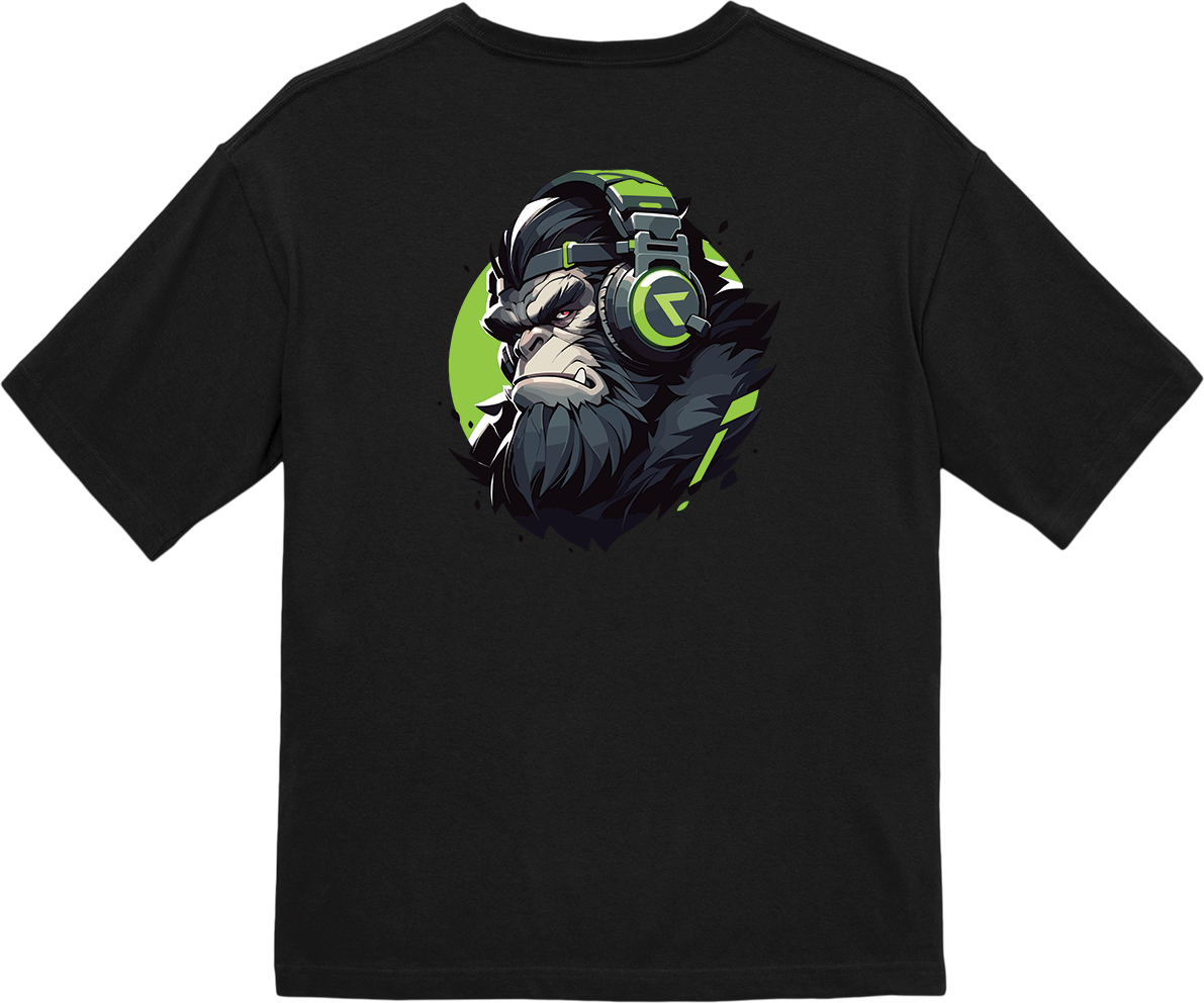 100% 纯棉超大T恤 | Mascot-Ape-005