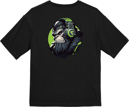 100% Cotton Oversized Tee | Mascot-Ape-005