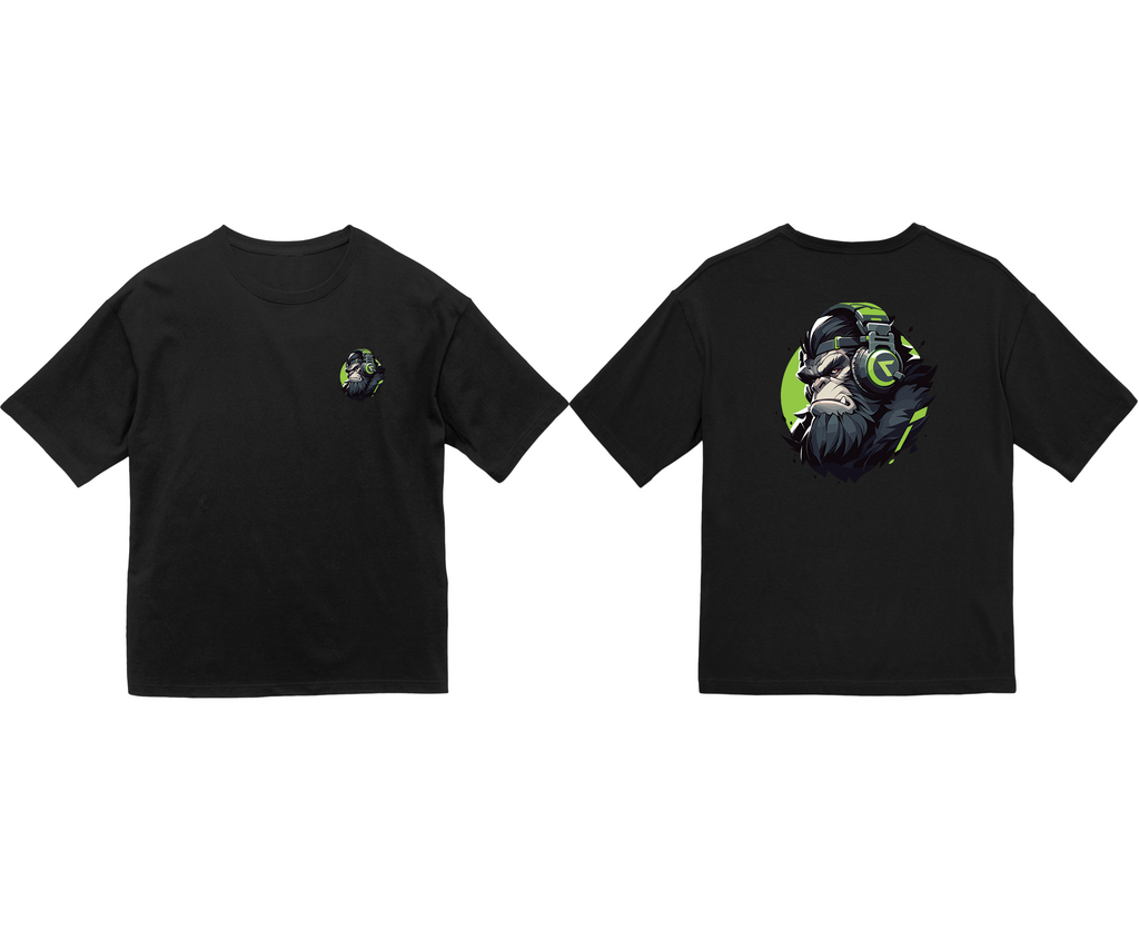 100% 纯棉超大T恤 | Mascot-Ape-005