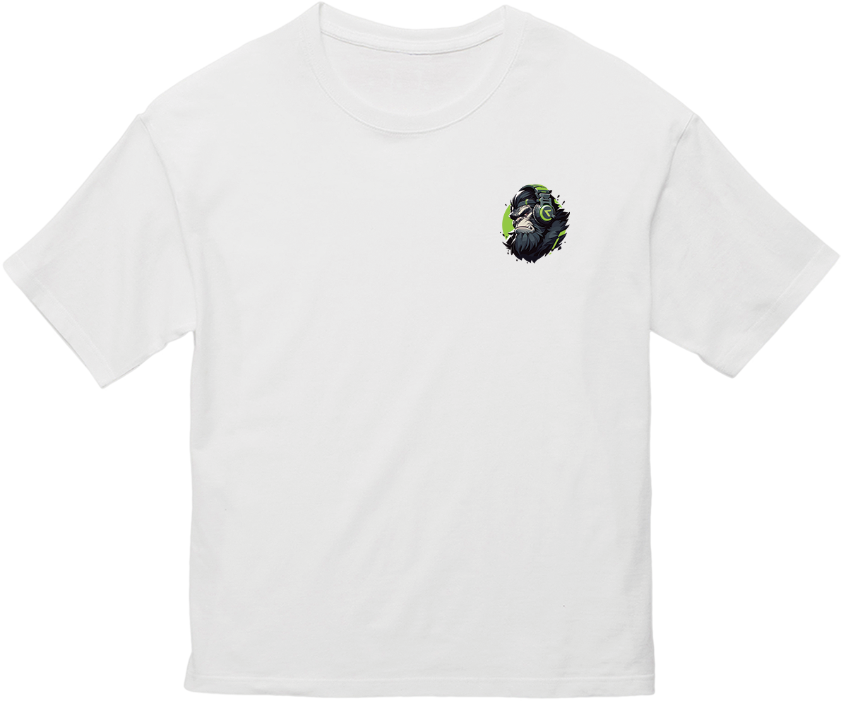 100% 纯棉超大T恤 | Mascot-Ape-005