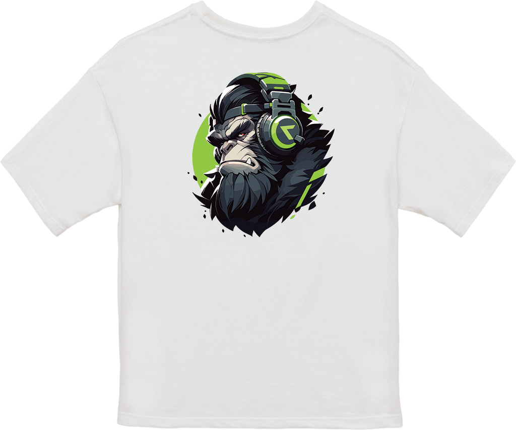 100% 纯棉超大T恤 | Mascot-Ape-005