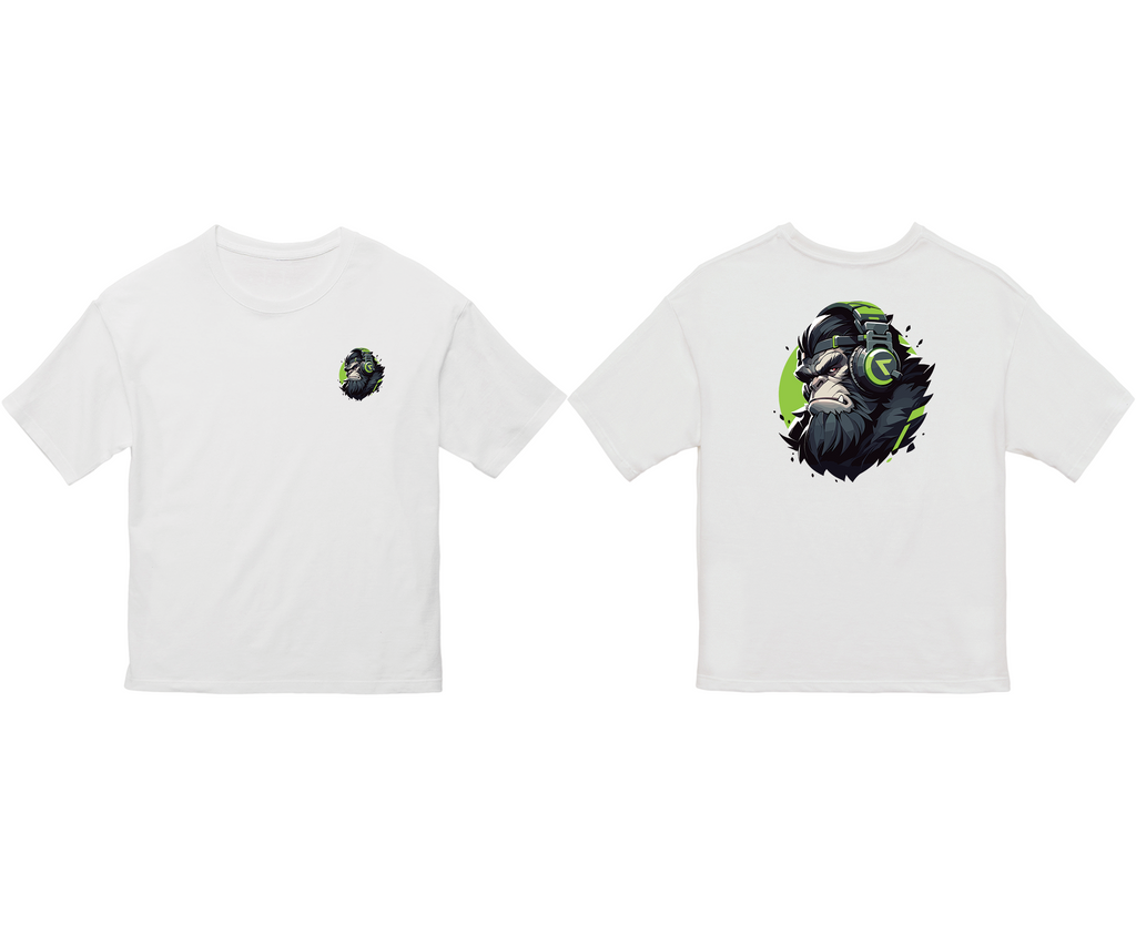 100% 纯棉超大T恤 | Mascot-Ape-005