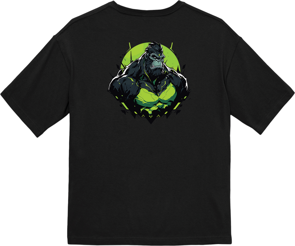 100% 纯棉超大T恤 | Mascot-Ape-006
