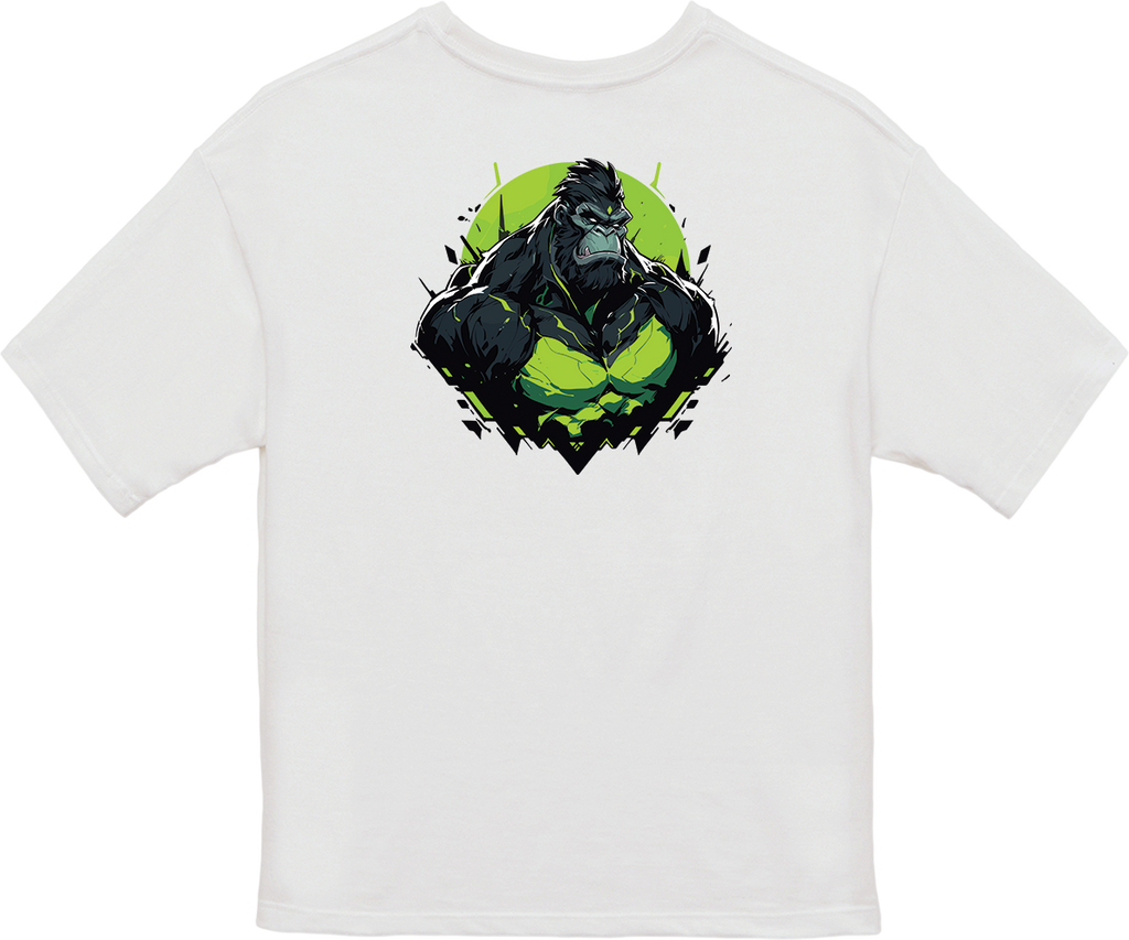 100% 纯棉超大T恤 | Mascot-Ape-006
